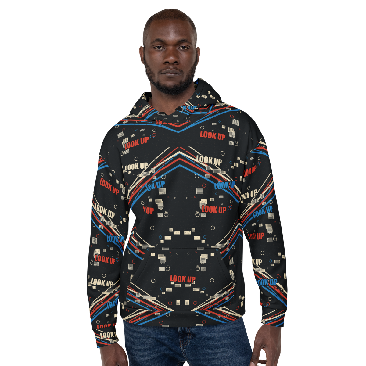 Truth Look Up All-Over Hoodie